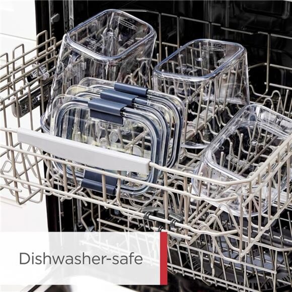 14-Piece Food Storage Container Set with Scoops, Airtight, BPA-Free, for Kitchen - Picture 6 of 7